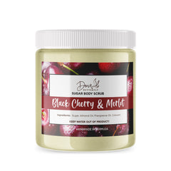 Black Cherry Merlot Body Scrub