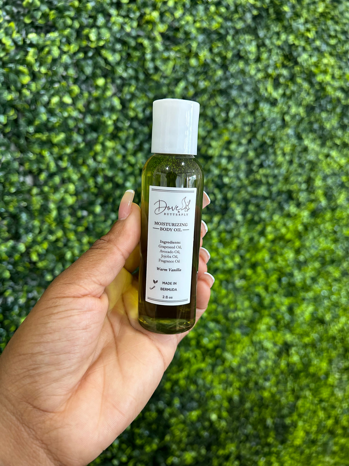 Travel Size Warm Vanilla Body Oil