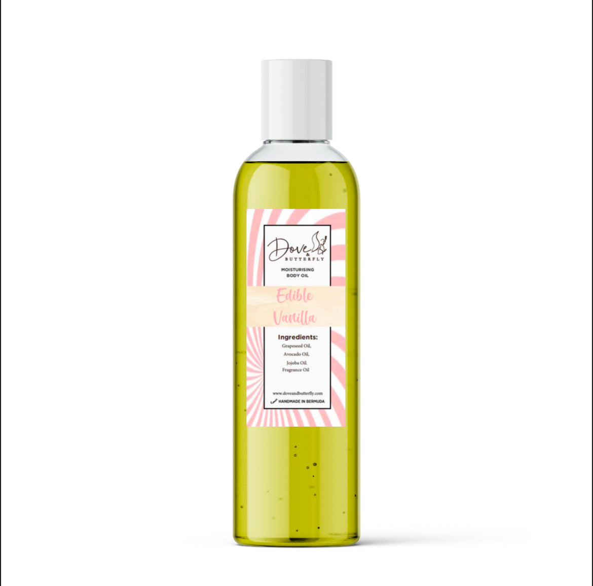 Edible Vanilla Body Oil
