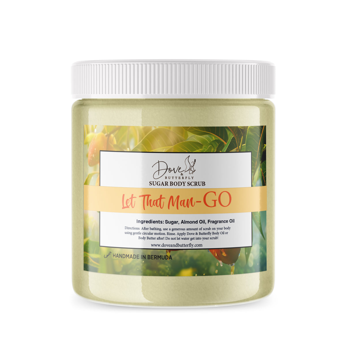 Let That Man-go Body Scrub