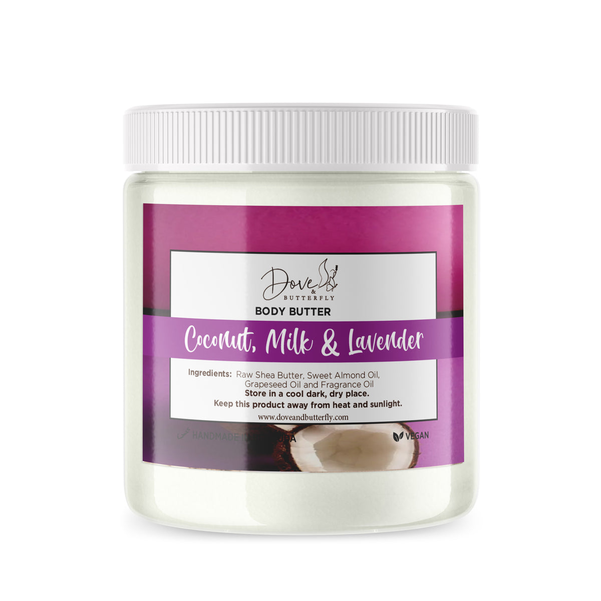 Coconut Milk & Lavender Body Butter