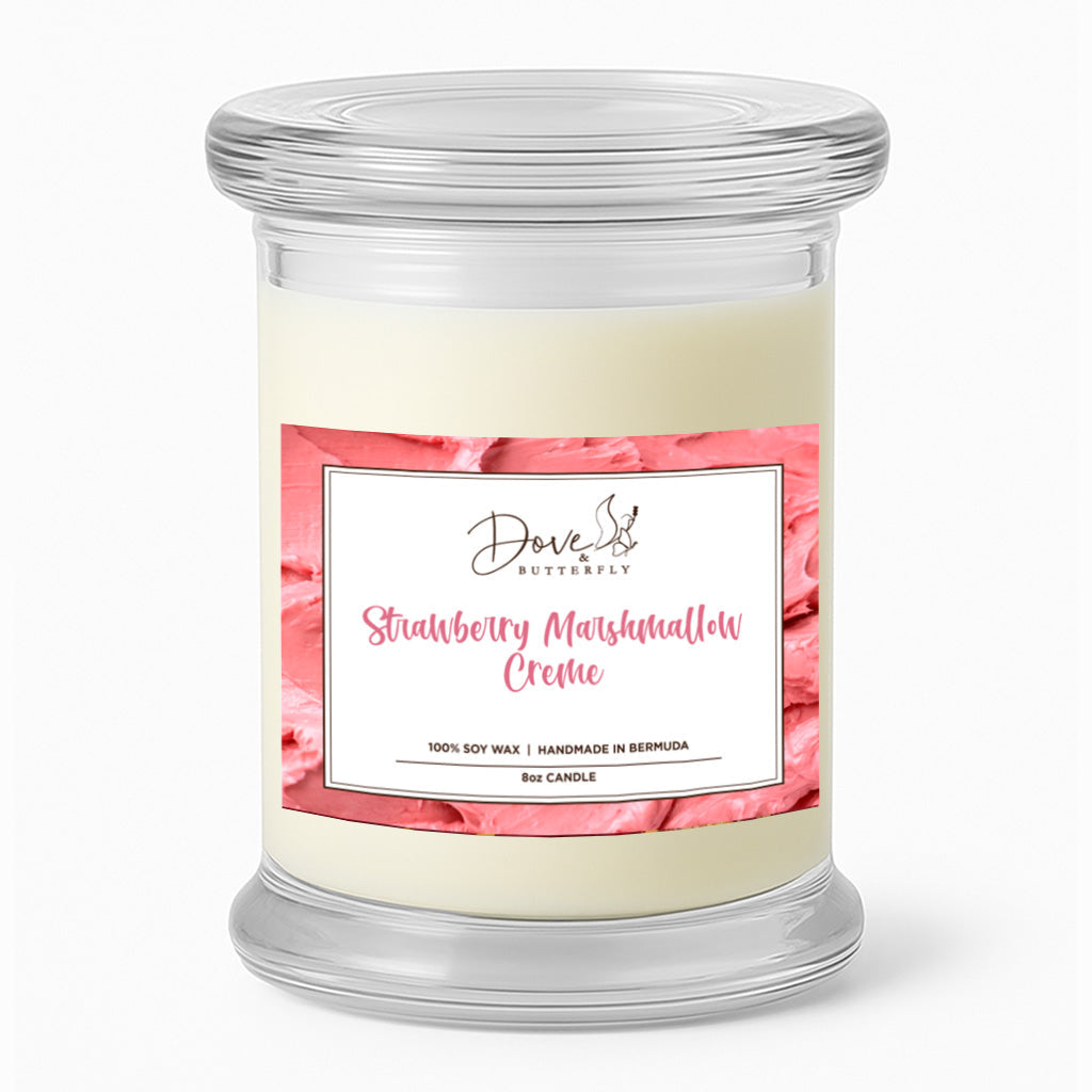 Strawberry Marshmallow Cream Candle