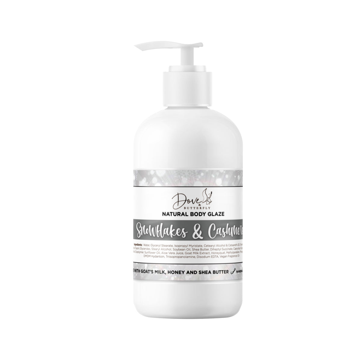 Snowflakes & Cashmere Body Glaze
