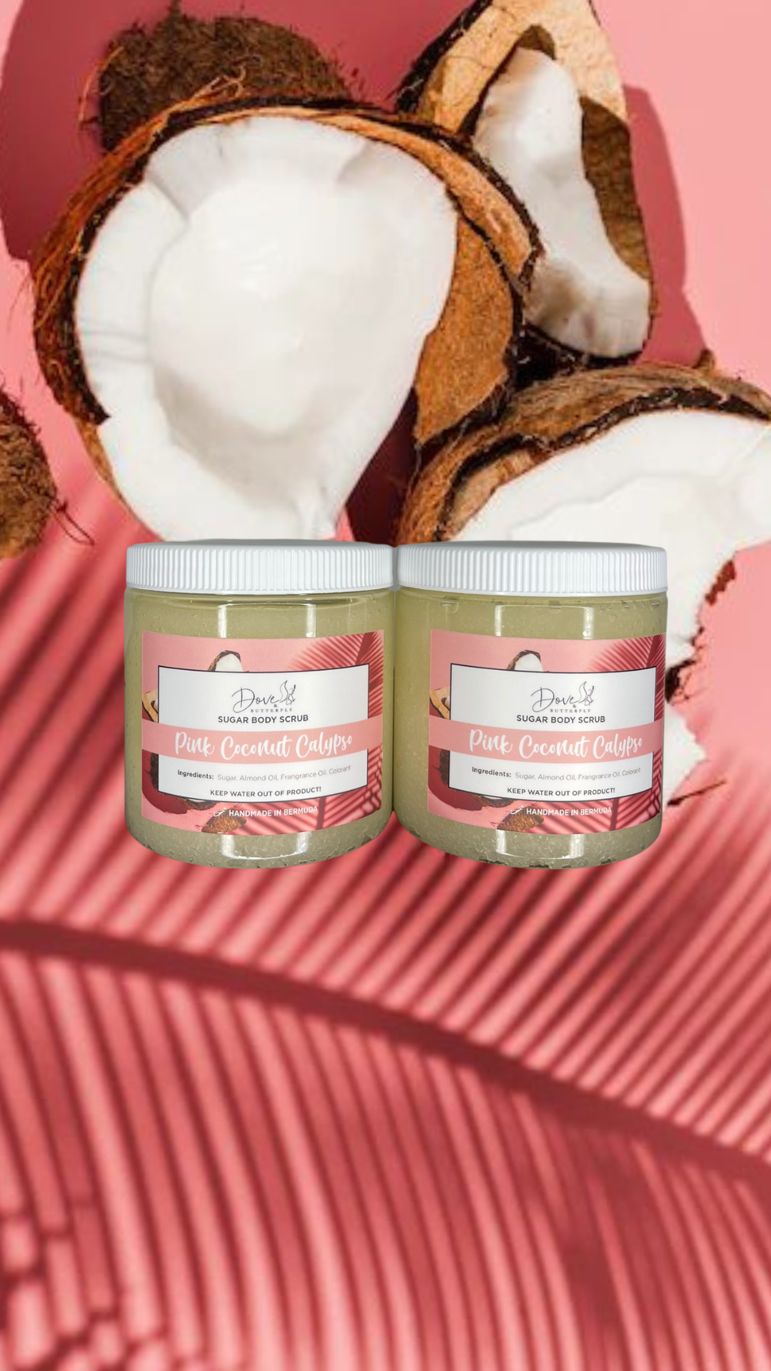 Pink Coconut Calypso Body Scrub